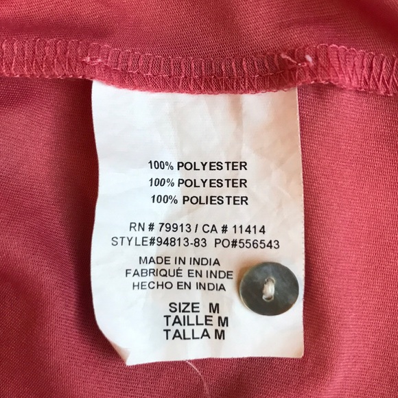 Coral maternity top - Picture 5 of 6